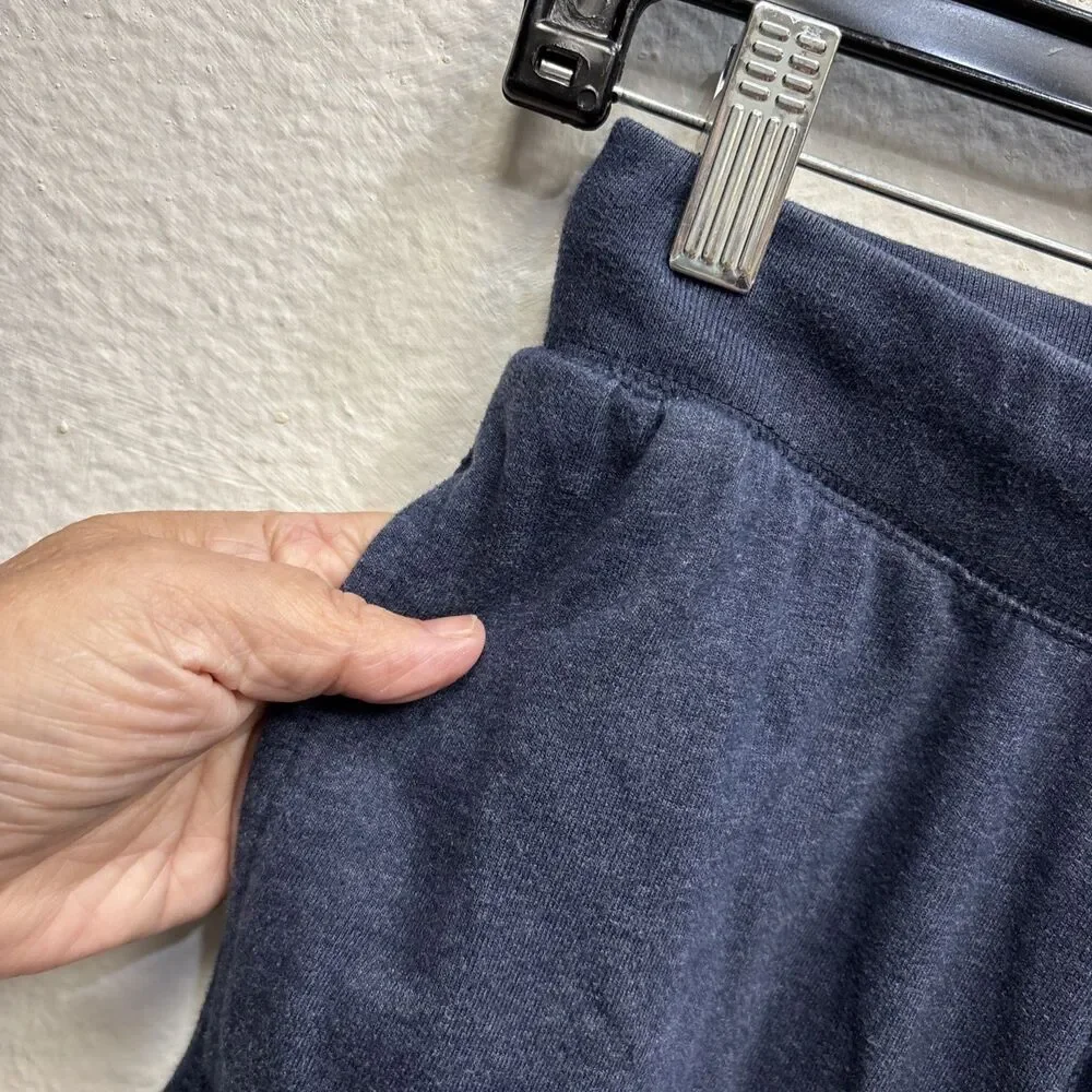 The Childrens Place Boys XL 14 Navy Blue Fleece Joggers Pockets Drawstring